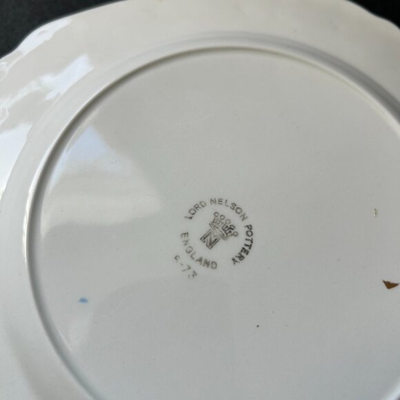 Lord Nelson Pottery Grey Cat Plate - Picture 5 of 5